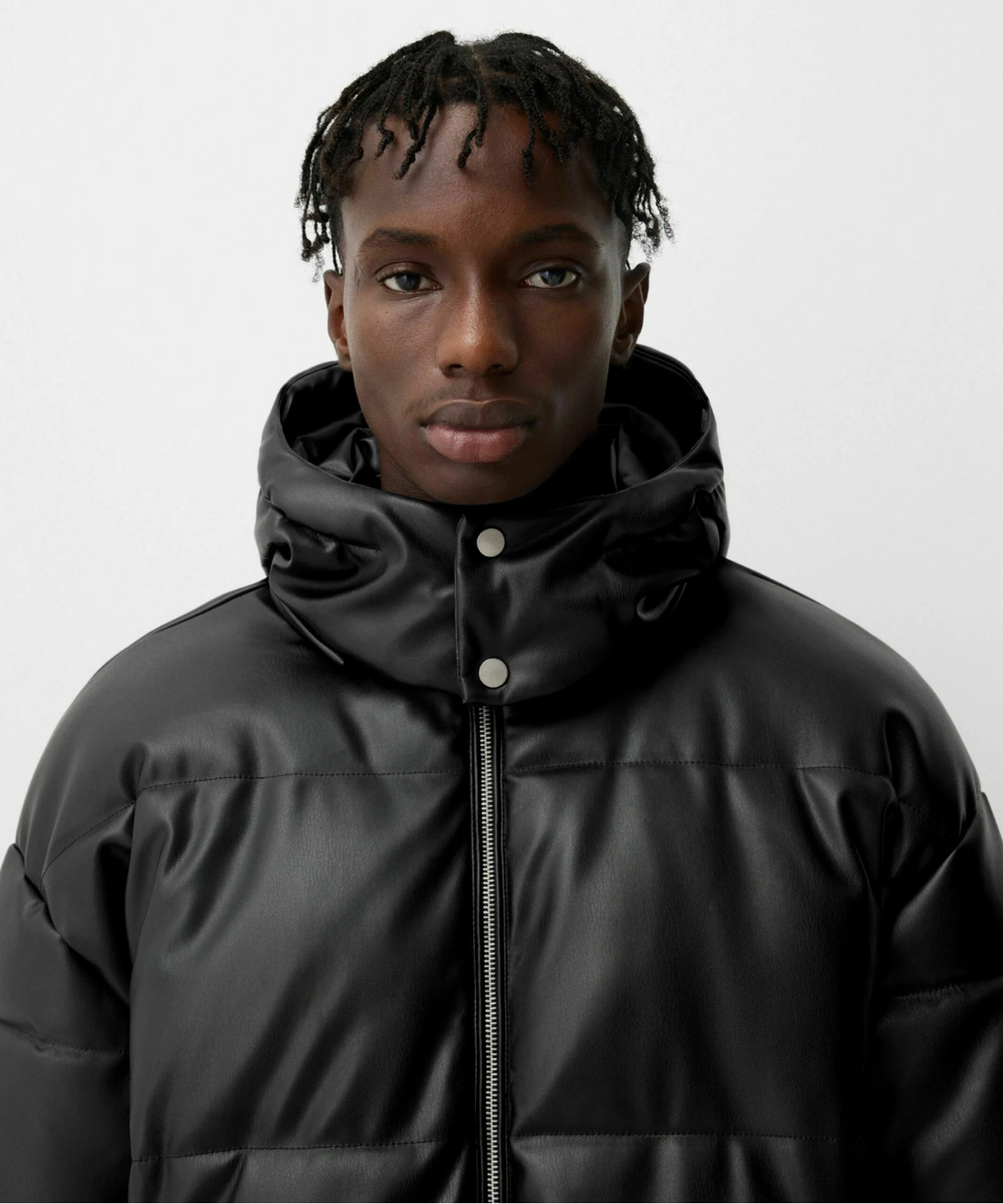 CITY PUFFER LEATHER JACKET