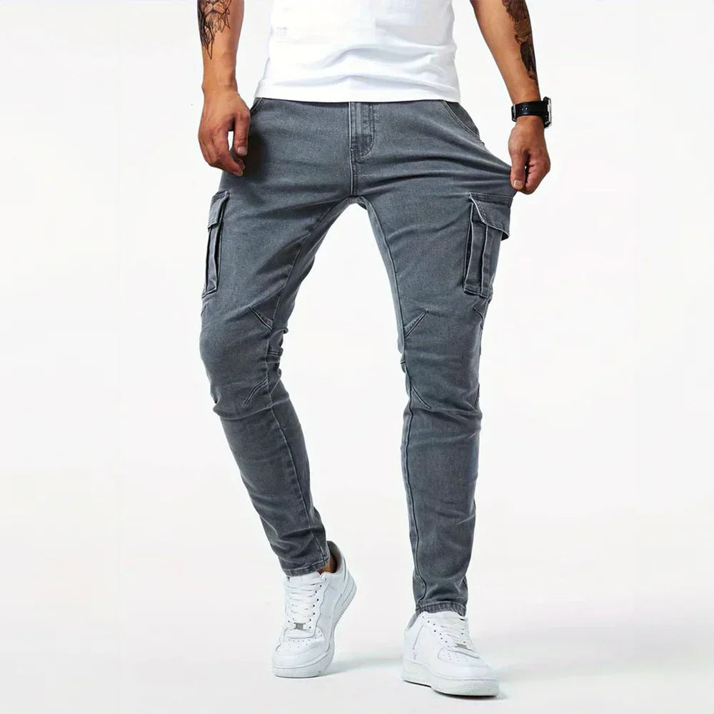 Cargo Denim Jeans