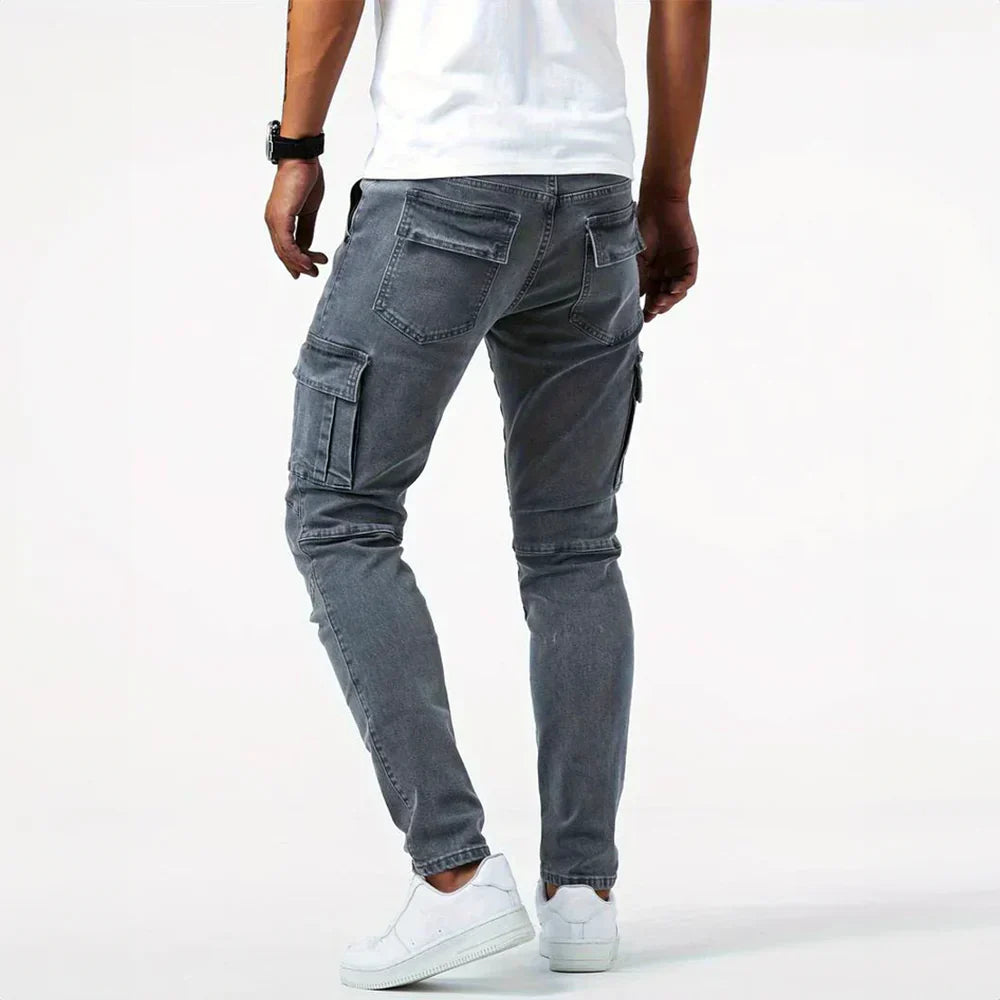 Cargo Denim Jeans