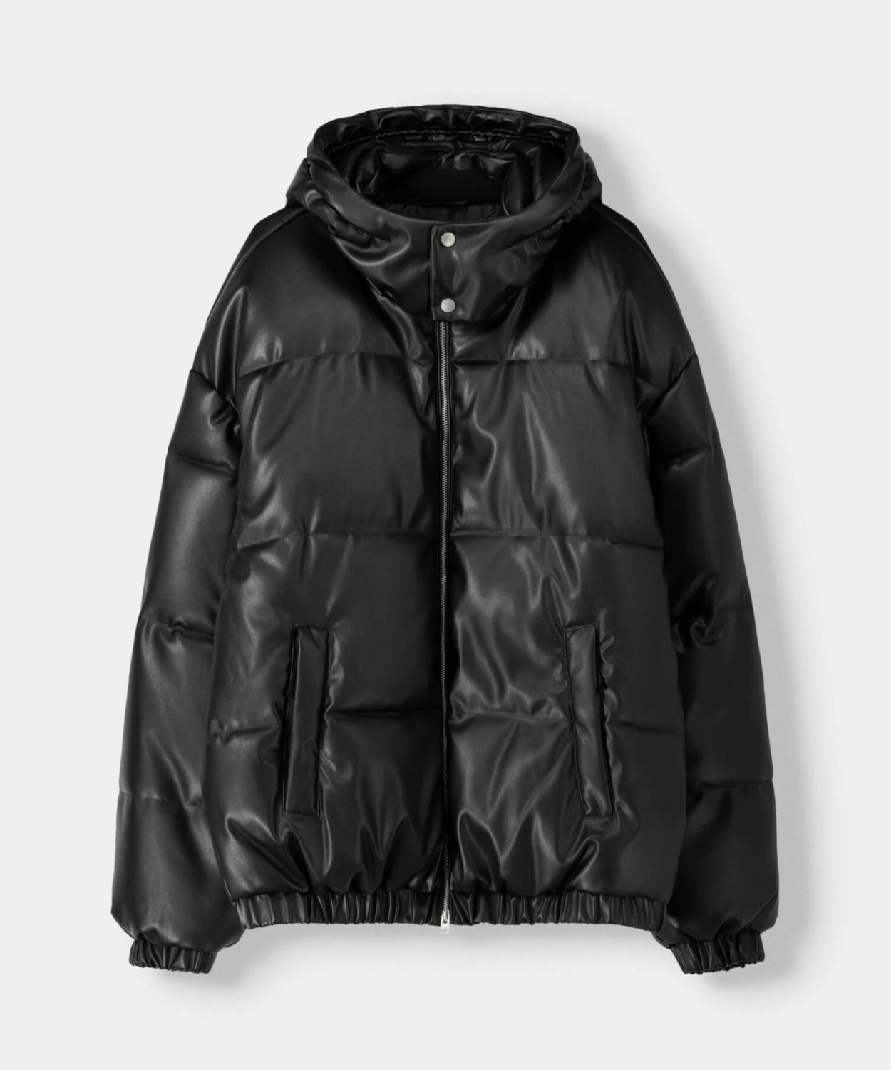 CITY PUFFER LEATHER JACKET